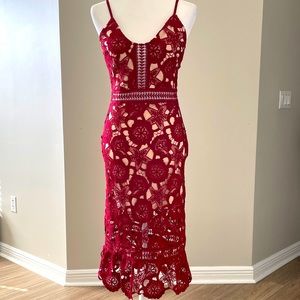 Crochet lace dress by Just Me
